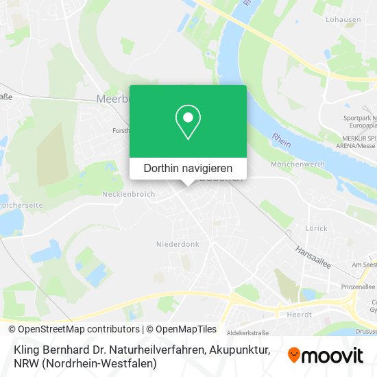 Kling Bernhard Dr. Naturheilverfahren, Akupunktur Karte