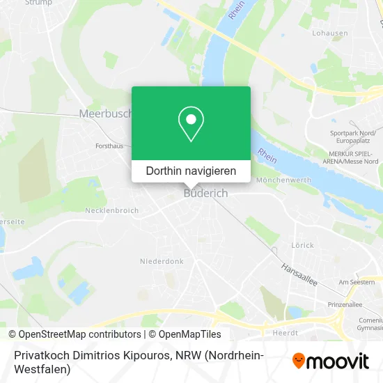 Privatkoch Dimitrios Kipouros Karte