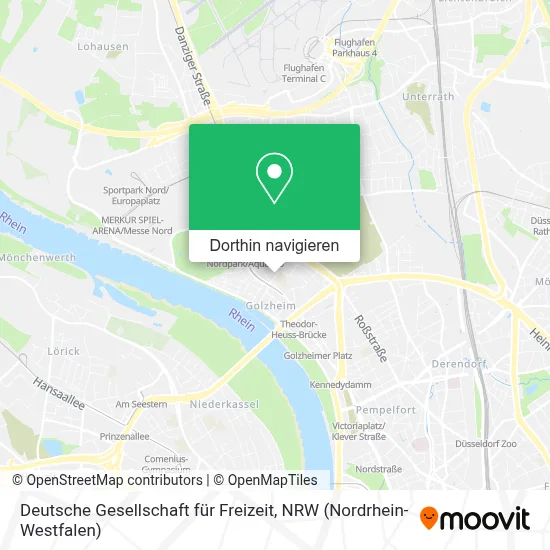 Deutsche Gesellschaft für Freizeit Karte