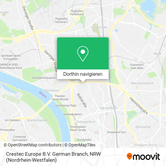 Crestec Europe B.V. German Branch Karte