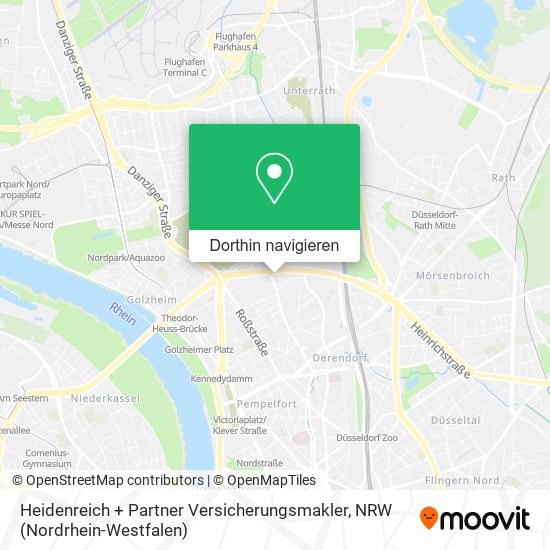 Heidenreich + Partner Versicherungsmakler Karte