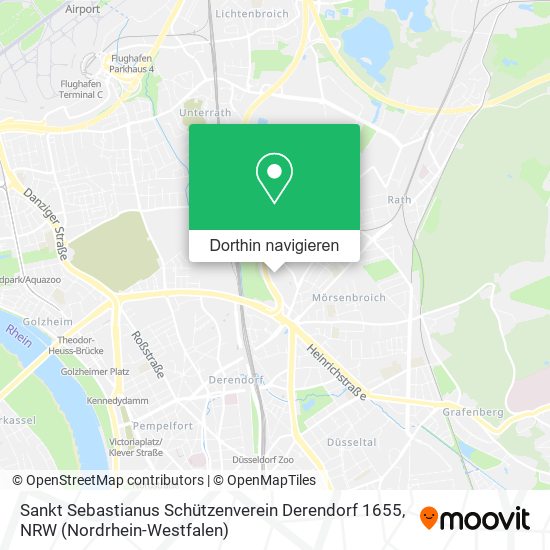 Sankt Sebastianus Schützenverein Derendorf 1655 Karte