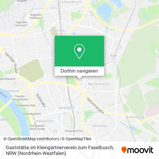 Gaststätte im Kleingärtnerverein zum Faselbusch Karte
