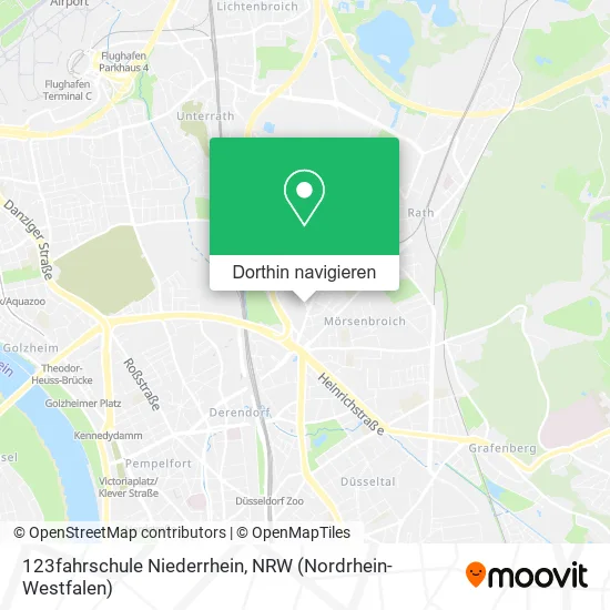 123fahrschule Niederrhein Karte