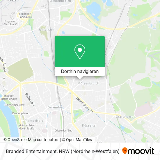 Branded Entertainment Karte