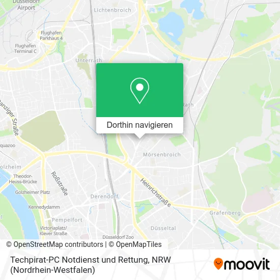 Techpirat-PC Notdienst und Rettung Karte