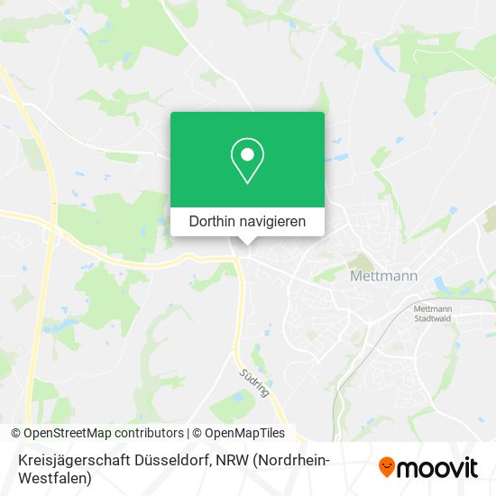 Kreisjägerschaft Düsseldorf Karte