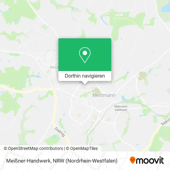 Meißner-Handwerk Karte