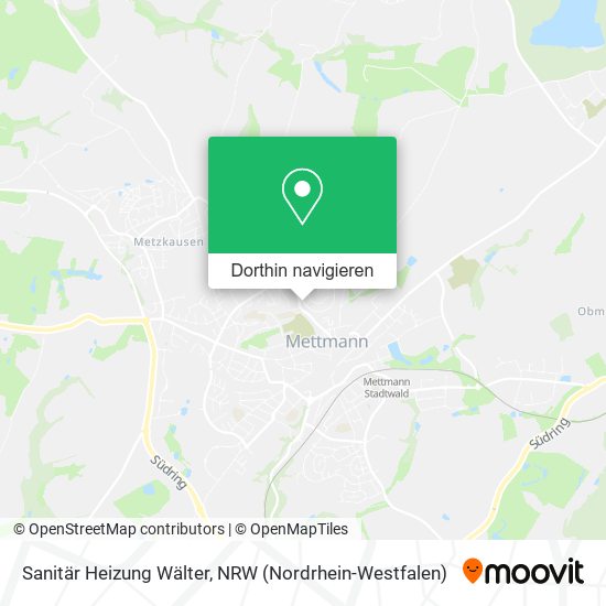 Sanitär Heizung Wälter Karte
