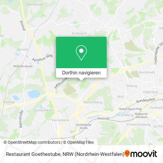 Restaurant Goethestube Karte