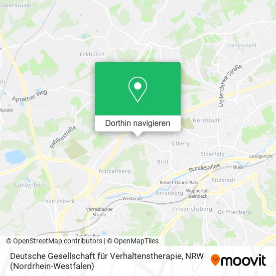 Deutsche Gesellschaft für Verhaltenstherapie Karte
