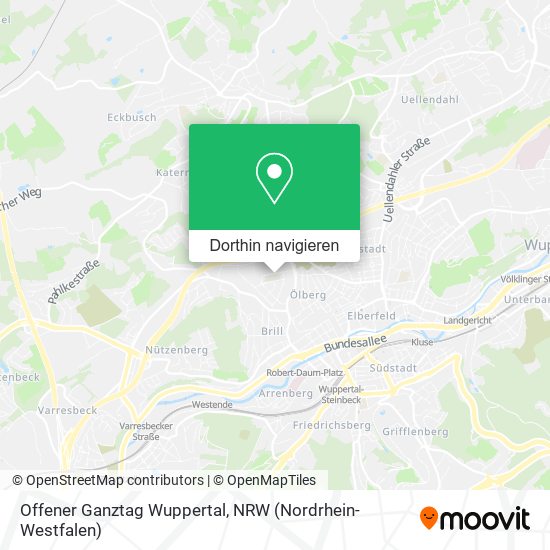 Offener Ganztag Wuppertal Karte