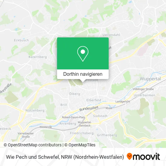 Wie Pech und Schwefel Karte