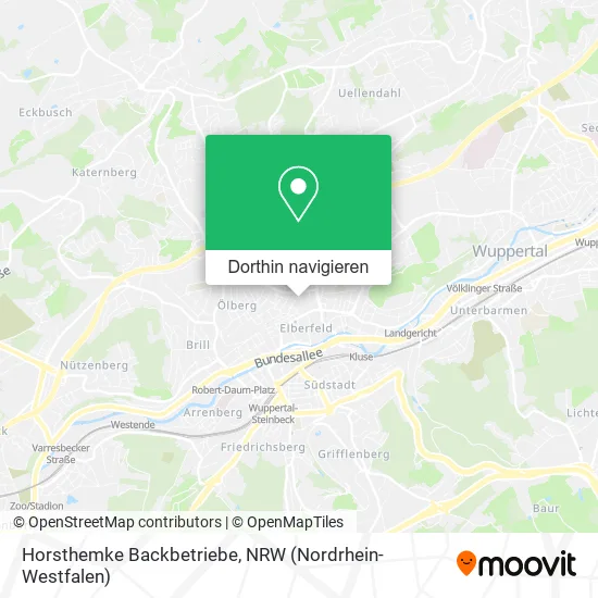 Horsthemke Backbetriebe Karte