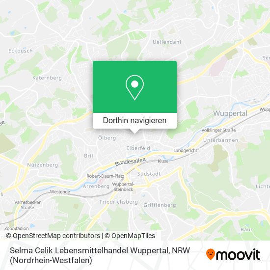 Selma Celik Lebensmittelhandel Wuppertal Karte