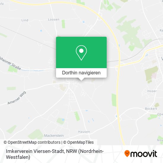 Imkerverein Viersen-Stadt Karte