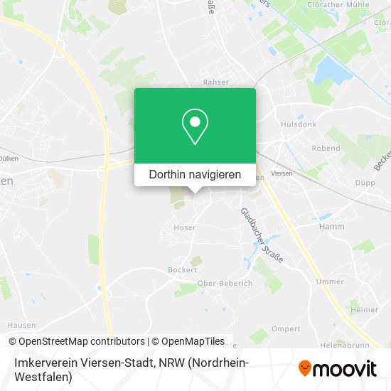 Imkerverein Viersen-Stadt Karte