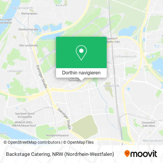 Backstage Catering Karte