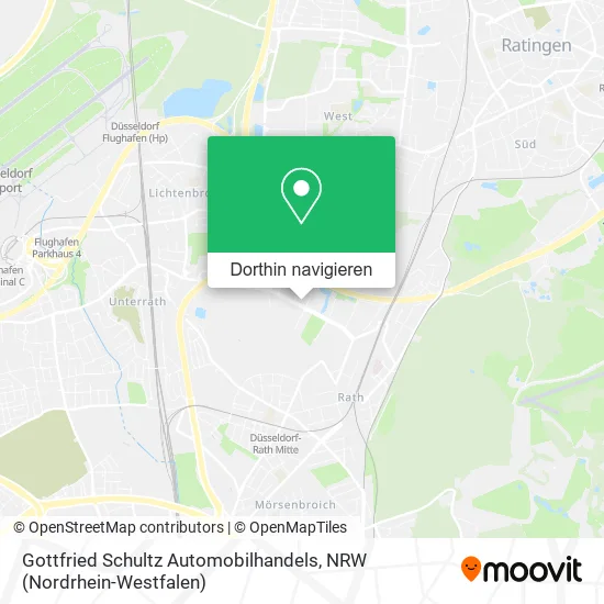 Gottfried Schultz Automobilhandels Karte