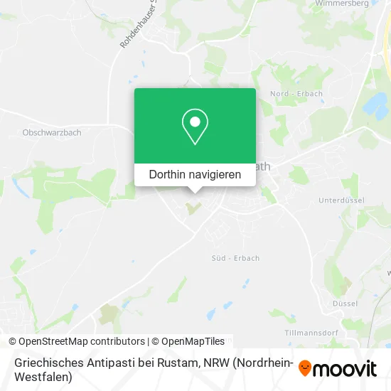 Griechisches Antipasti bei Rustam Karte