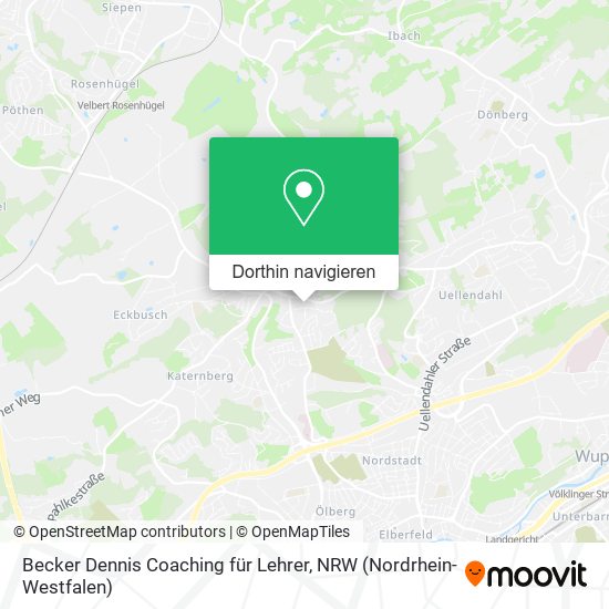 Becker Dennis Coaching für Lehrer Karte