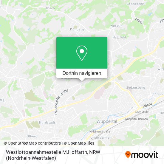 Westlottoannahmestelle M.Hoffarth Karte