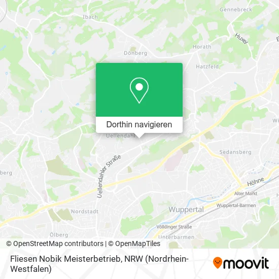 Fliesen Nobik Meisterbetrieb Karte