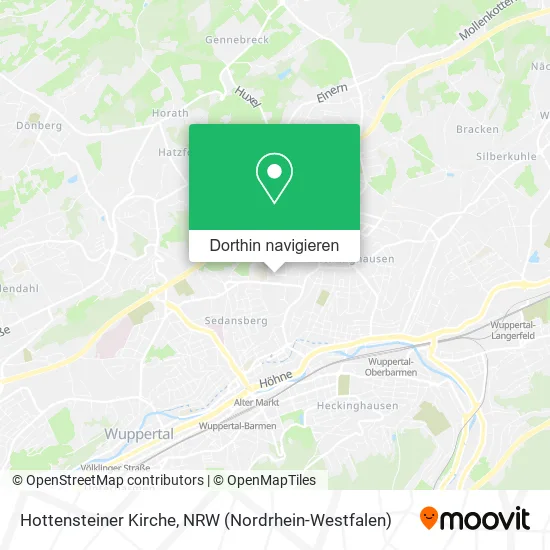 Hottensteiner Kirche Karte