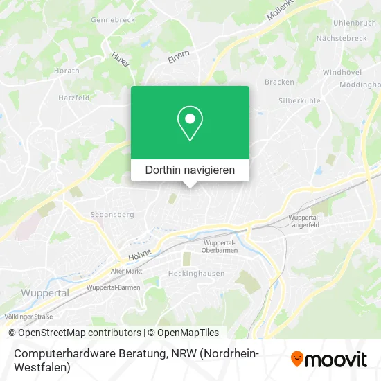 Computerhardware Beratung Karte