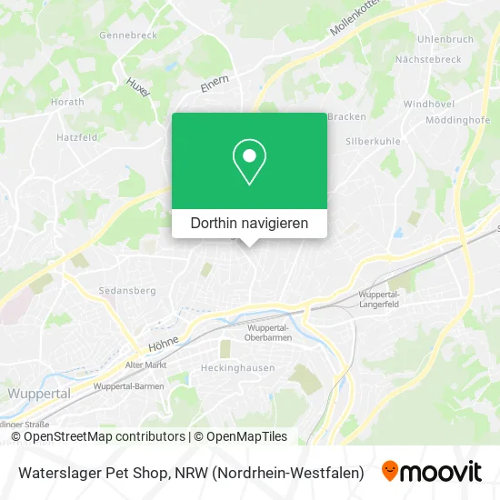 Waterslager Pet Shop Karte