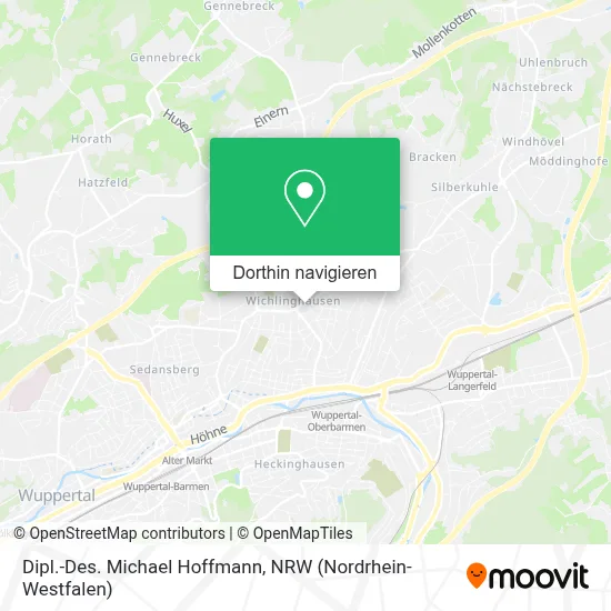 Dipl.-Des. Michael Hoffmann Karte