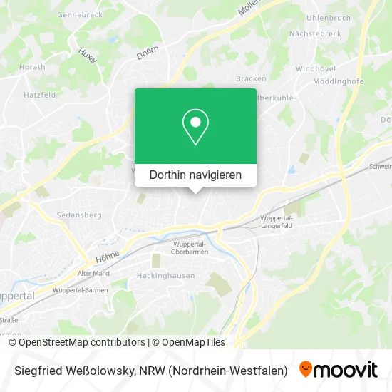 Siegfried Weßolowsky Karte