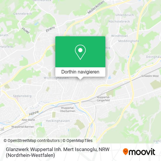 Glanzwerk Wuppertal Inh. Mert Iscanoglu Karte