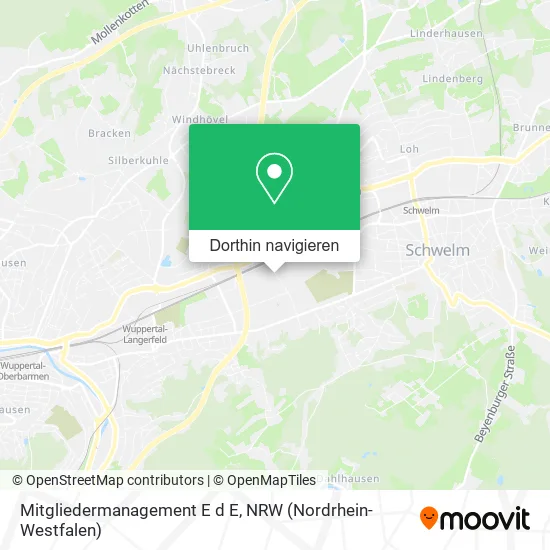 Mitgliedermanagement E d E Karte