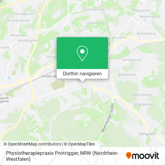 Physiotherapiepraxis Protrigger Karte