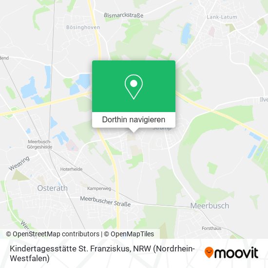 Kindertagesstätte St. Franziskus Karte