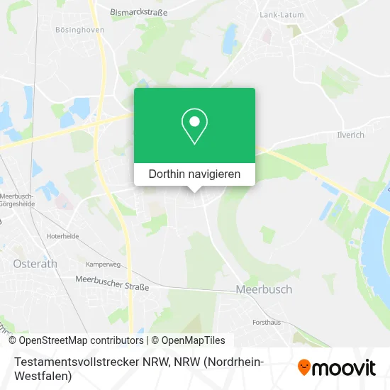 Testamentsvollstrecker NRW Karte