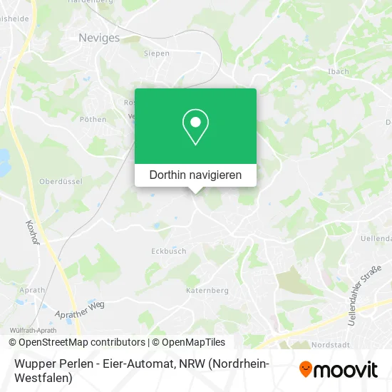 Wupper Perlen - Eier-Automat Karte