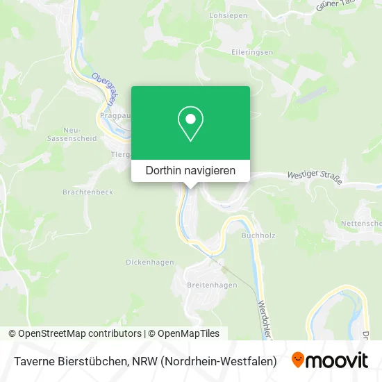 Taverne Bierstübchen Karte