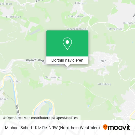 Michael Scherff Kfz-Re Karte