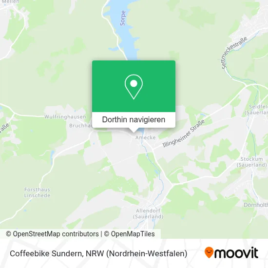 Coffeebike Sundern Karte