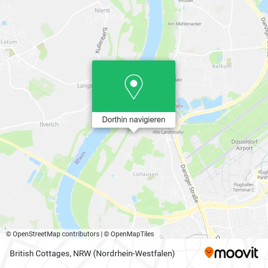 British Cottages Karte