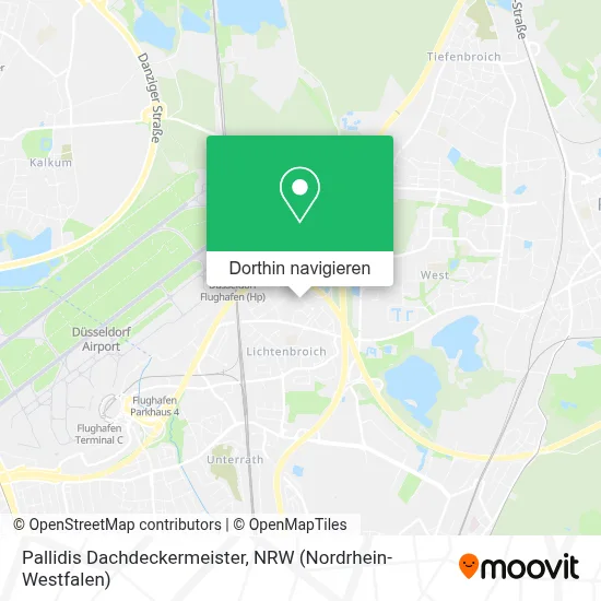 Pallidis Dachdeckermeister Karte