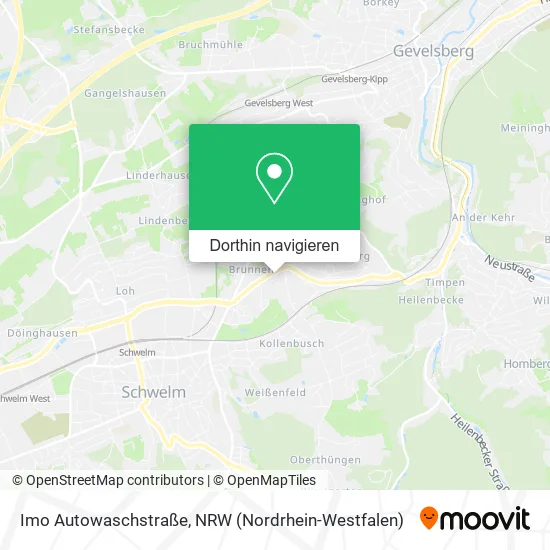 Imo Autowaschstraße Karte