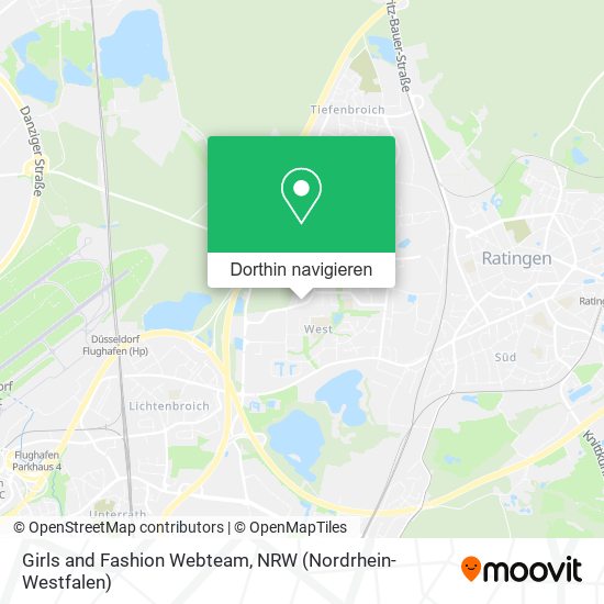 Girls and Fashion Webteam Karte