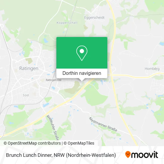 Brunch Lunch Dinner Karte