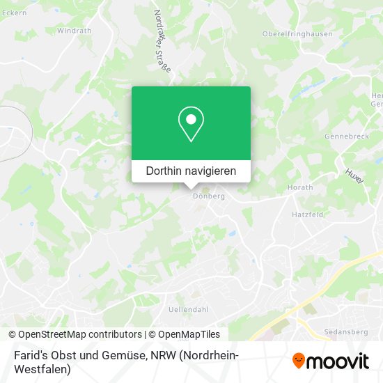Farid's Obst und Gemüse Karte