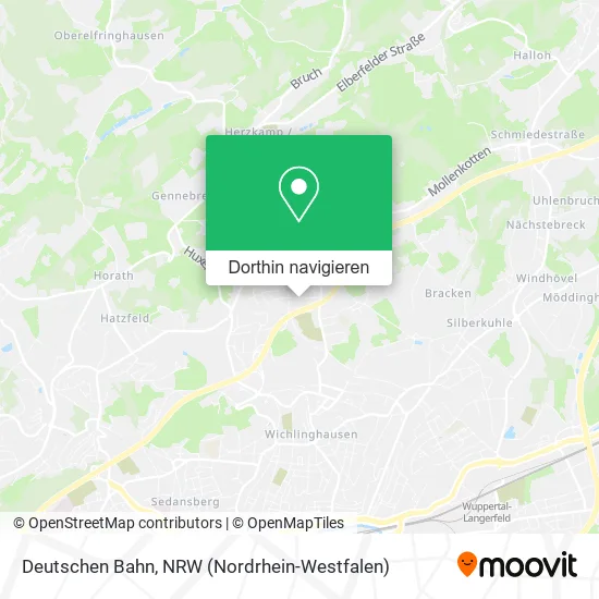 Deutschen Bahn Karte