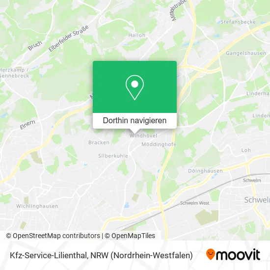 Kfz-Service-Lilienthal Karte