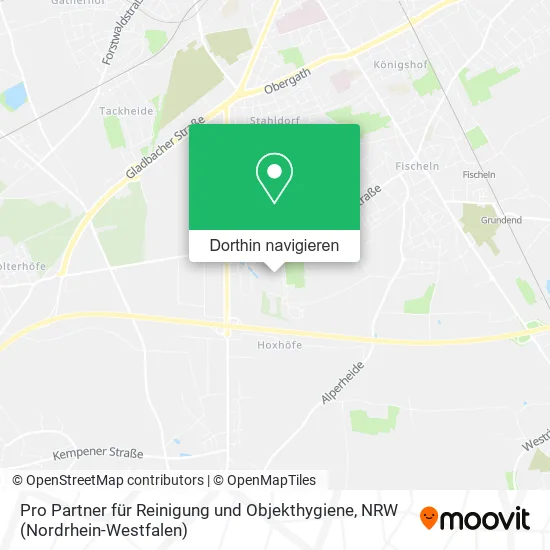 Pro Partner für Reinigung und Objekthygiene Karte